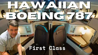 Trip Report - Hawaiian Airlines Boeing 787 Dreamliner | First Class Leihoku Suites | HNL-SFO