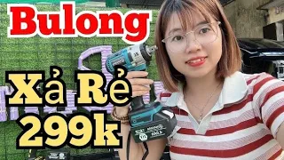 Máy siết ốc, mở bulong 299k Giá Rẻ Quá | Cu Bờm Tv 0929.826.628