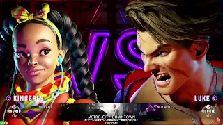 Street Fighter 6: Arcade Type on JAEPO2023. Kazunoko (Kimberly) vs Dogura (Luke)
