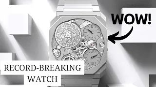 The World’s Thinnest Watch From Bulgari Is Insane(The Octo Finissimo Ultra) | Luxury World