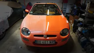 That'll buff out, don't worry... MGF Restoration episode 2 : final