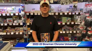 2022-23 Bowman Chrome University Basketball Hobby Box Break