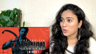 JAWAN Trailer Reaction By Aafreen Shaikh || Shah Rukh Khan