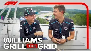 Williams' Robert Kubica And George Russell! | Grill the Grid 2019