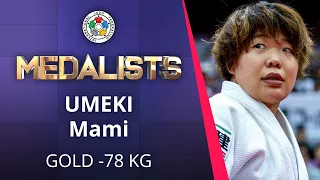 UMEKI Mami Gold medal Judo Tashkent Grand Slam 2021