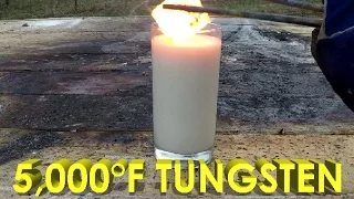 5,000 Degree Tungsten Cube Vs Milk (Surprising Reaction!)