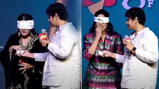 Nandi Reddy Blindfold Food Game Challenge With Nivetha Thomas & Regina Cassandra | Saakini Daakini