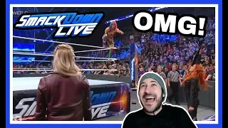 Asuka Wins Women's Battle Royal reaction | WWE Smackdown Live 11/27/18