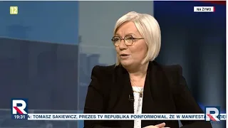 Przyłębska: TK jest regulowany przez konstytucję, następnie ustawami, a nie uchwałami.