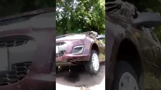 В Усть-Каменогорске легковушка столкнулась с грузовиком