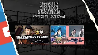 Omegle singing reaction compilation | Justin Vasquez and Jenzen Guino Official OME TV INTERNATIONAL!