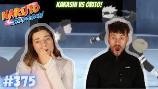 Naruto Shippuden Reaction - KAKASHI VS OBITO EP 375