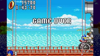 Sonic Advance - Game Over (GBA)