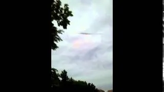 Aircraft, Su-25 fired a shot into the center of Lugansk(Ukraine)