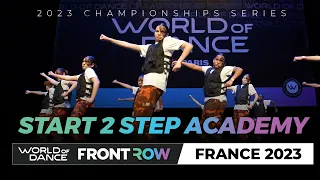 START 2 STEP ACADEMY 2nd Place Junior Team | FrontRow | World of Dance France 2023 | #wodfr23