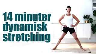 14 MINUTER dynamisk stretching/rörlighet/nedvarvning - öka din rörlighet