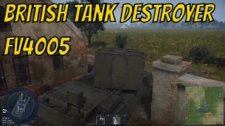 War Thunder FV4005 British tank destroyer, Funny Moments