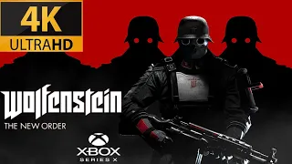 Wolfenstein: The New Order 4K UHD 60fps Xbox Series X Gameplay Walkthrough Part 1 (No Commentary)