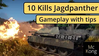 Jagdpanther - 10 kills no death - tips how to play the Jagdpanther