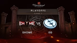 EHOME vs Evil Geniuses - Upper Bracket - Game 1 - The International 6