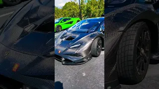 Lamborghini Super Trofeo EVO 2 Shows Up to Cars and Coffee #lamborghini