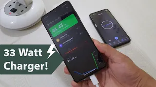 Poco X3 Pro Battery Charging Test Using 33W Stock Charger!
