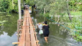 The plight of  those  living in Koh Kret island part 1 Thailand