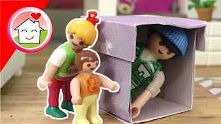 Playmobil Polizei Film Familie Hauser und das geheimnisvolle Paket - Kommissar Overbeck