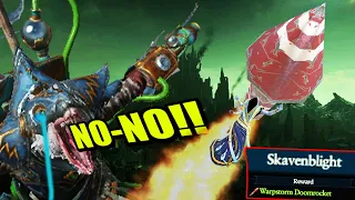 Changeling Can Steal Ikit Claw's Nuke DoomRockets in Skavenblight..