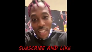 Dwight Howard impersonating Shannon Sharpe to LeBron & AD on his IG live(Skip Bayless)