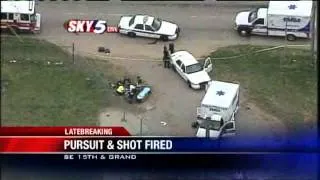 Del City Police Pursuit Ends