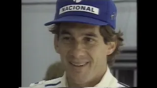 Globo Reporter Especial Morte Ayrton Senna 1994   Celso Freitas e Galvão Bueno   TV Globo   Bloco 1