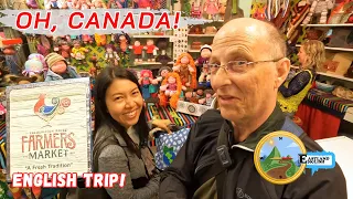 Oh, Canada! EP16 Boyce Farmers Market, English Road Trip in 4K