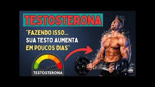 Como Aumentar a Testosterona de Forma Natural: 6 Passos Simples!! #projeto