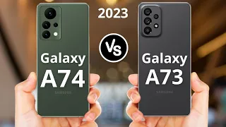 Samsung Galaxy A74 5G vs Samsung Galaxy A73 5G