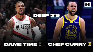 Steph Curry vs. Damian Lillard | DEEP 3's | 2020-21 NBA Season