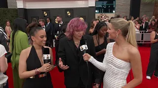 THE KID LAROI Red Carpet Interview | 2022 GRAMMYs