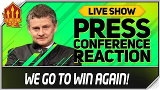 Solskjaer Press Conference Reaction! Arsenal vs Man Utd