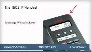 The Avaya 1603 IP Handset