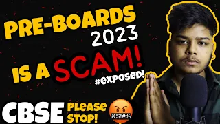 Pre Board exam 2023 Cancelled? | Preboard exam Reality Exposed - CBSE BOARDS 2023 | Cbse latest news