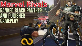 RANKED IS OPEN????? OH WE HERE - Marvel Rivals, Black Panther and Punisher Gameplay