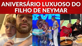 Aniversário do filho de Neymar na Arábia Saudita - Davi 12 anos