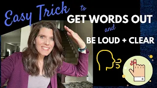 Easy Trick | Get Your Words Out | Aphasia |  Loud + Clear with Parkinson's