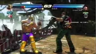 Tekken Tag Tournament 2 Miguel / King vs Miguel / King