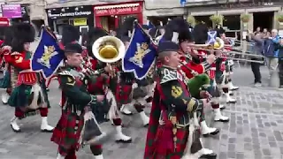 The Royal Regiment Of Scotland 10th Anniversary Parade - Edinburgh's Royal Mile