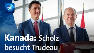 Kanada als Energiepartner: Scholz und Habeck besuchen Trudeau
