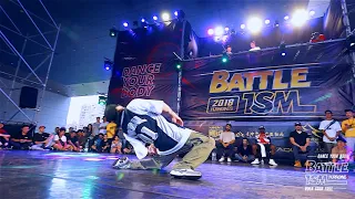 BATTLE ISM Taiwan 2018 - Boogie Tie VS Ness / Popping 1on1 TOP16