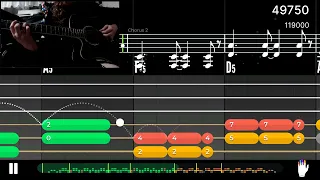 Numb Power Chords (D5, A5, E5, F#5) yousician