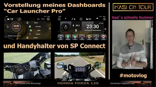 Tipps 05 / Mein Dashboard auf dem Handy - Car Launcher Pro und Handyhalter SP Connect