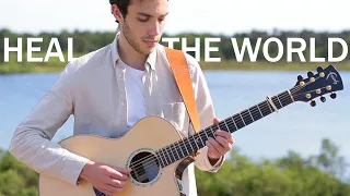 Michael Jackson - Heal The World | Fingerstyle Guitar Cover ft. @EdwardOng